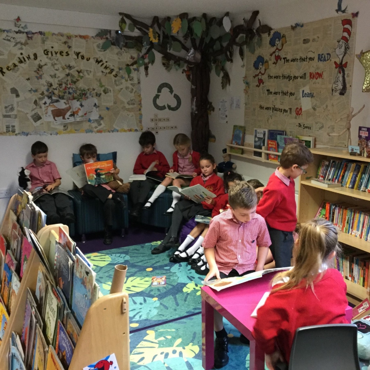 Verwood Church of England First School and Nursery - Our Library